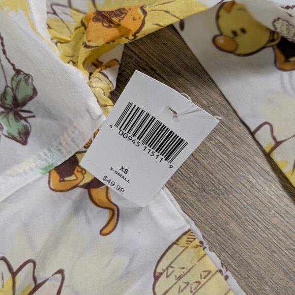 Disney Spirit Jersey Windbreaker Womens XS All Over Print Hoodie Pullover NWT - Picture 5 of 10